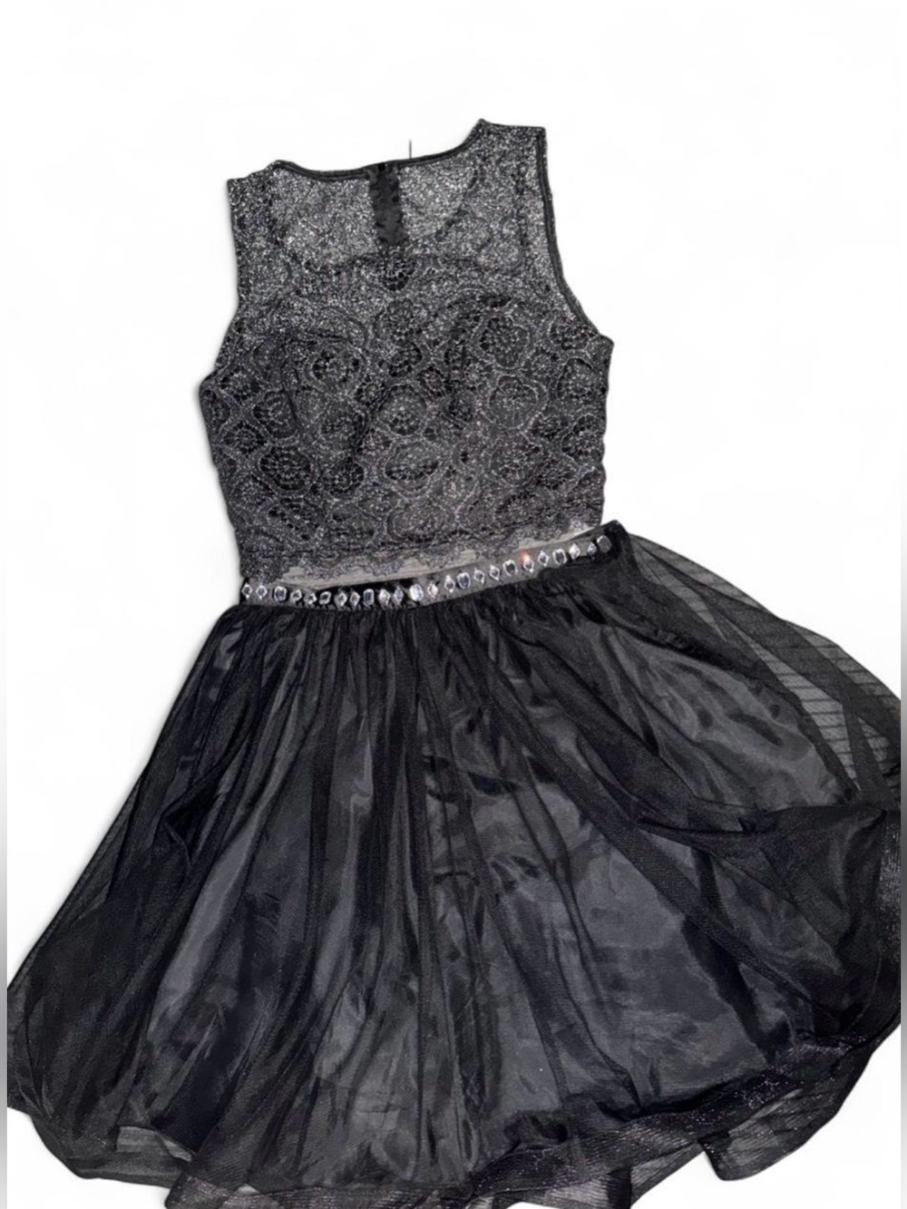 Juniors size 5 two piece formal skirt set perfect for prom or homecoming